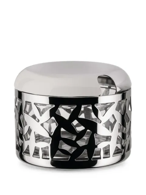 Alessi Cactus cut-out cheese cellar Silver 008MSA17