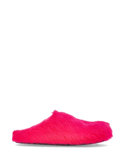 Marni faux-fur leather sandals Pink SBMS004601P412200R42