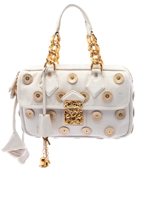 Louis Vuitton Pre-Owned 2007 Polka Dots Panama Tinkerbell handbag White SQMZFI27MEZTIHXC
