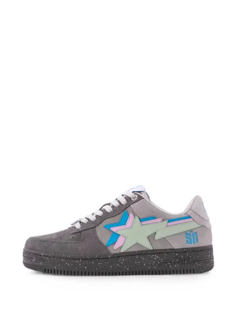 A BATHING APE® x Sneaker News Bape Sta Bape lace-up sneakers Grey 1J23191906CGRA