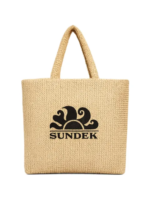 Sundek large Poly tote bag Neutrals AW922ABRF300