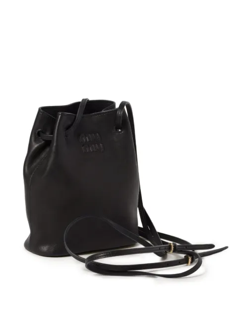 Miu Miu nappa-leather mini bag Black 5NF460AEFX