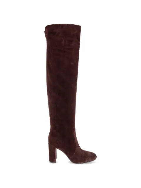 Gianvito Rossi Glen suede boots Red G8014585RIC