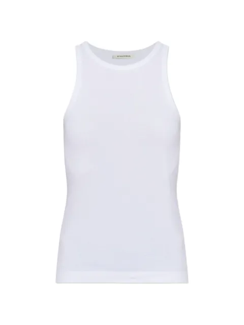By Malene Birger Mani ribbed-knit tank top White 1040940