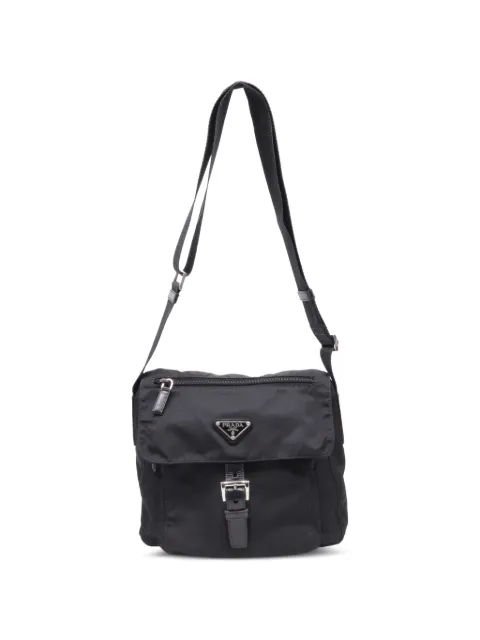 Prada Pre-Owned Vela crossbody bag Black GILTPUUSBA721968W