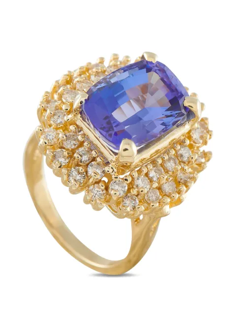 LB Exclusive tanzanite and diamond ring Gold MF17050526