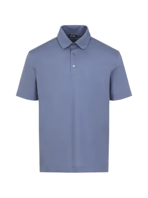 Zegna short-sleeve polo shirt Blue UH348A3H794