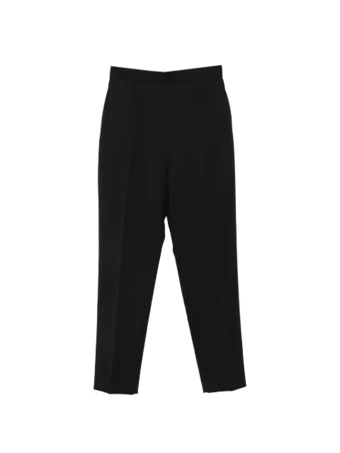 The Row Eranza pressed-crease tailored trousers Black 11030W4600
