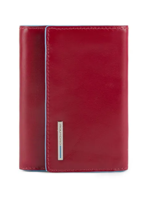 PIQUADRO trifold leather wallet Red PD5216B2R