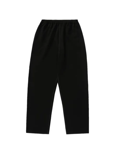 Lady White Co. elasticated-waistband track pants Black B1155