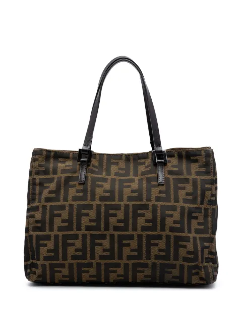 Fendi Pre-Owned 2000-2010 Zucca Canvas tote bag Brown WUNB5VL9POJ40DG0