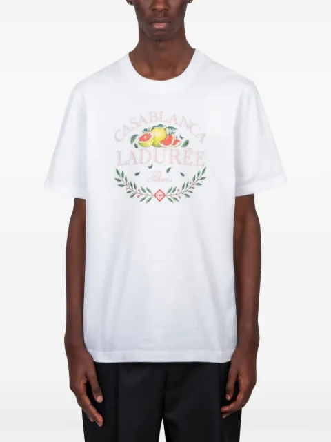 Casablanca graphic-print T-shirt White UPF26JTS001016EXLD
