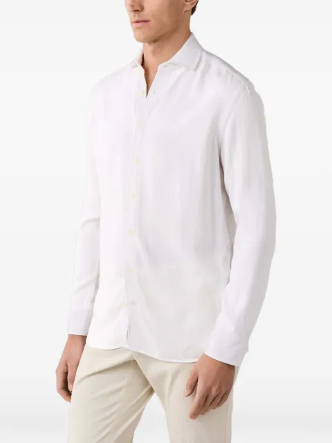 Hackett London cotton shirt White HM3010765