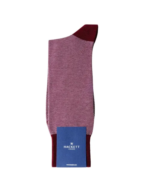 Hackett London bird's-eye socks Red HMU300084
