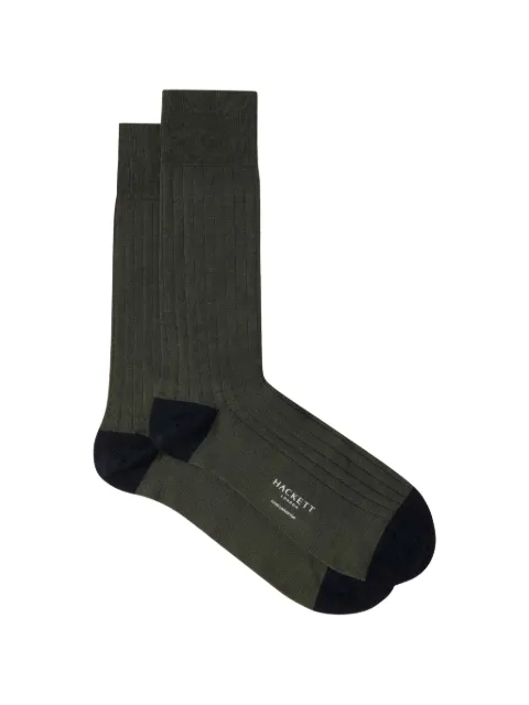 Hackett London merino wool socks Green HMU30022