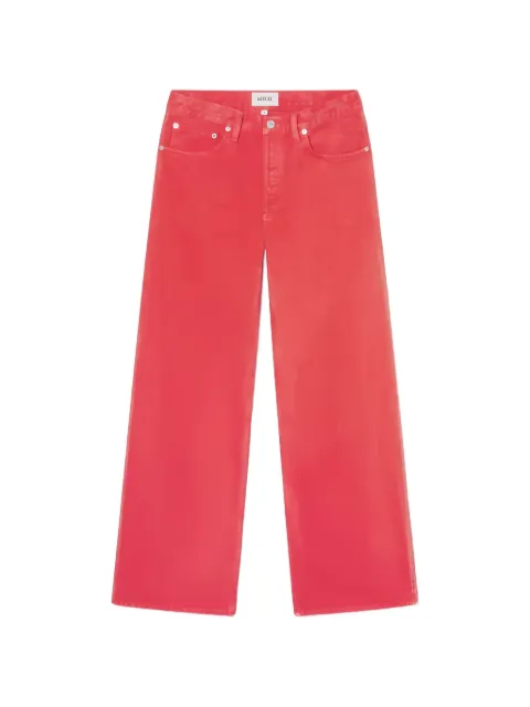 AGOLDE Arc wide-leg jeans Red A290B1934
