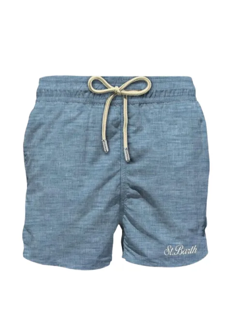 MC2 Saint Barth Syros elasticated swim shorts Blue SYR0001