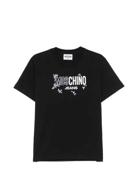 MOSCHINO JEANS logo-detail T-shirt Black J07043234