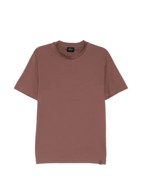 Brioni gassed cotton T-shirt Brown UJSY0LOD6206767