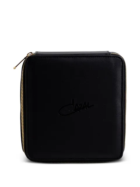 Cazal logo-embossed travel case Black TRAVELCASEBLACK03