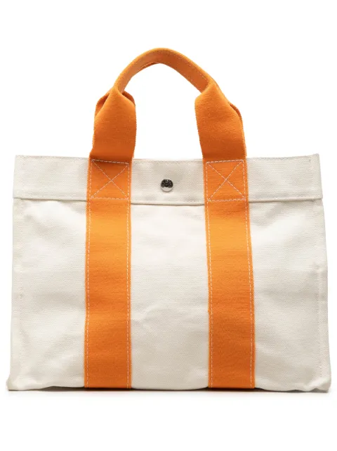 Hermès Pre-Owned 2000-2026 Toile Bora Bora PM tote bag White R7RRDFD5VMNAG0CC