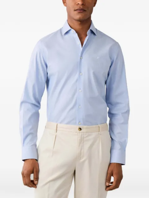 Hackett London cotton shirt Blue HM3010753