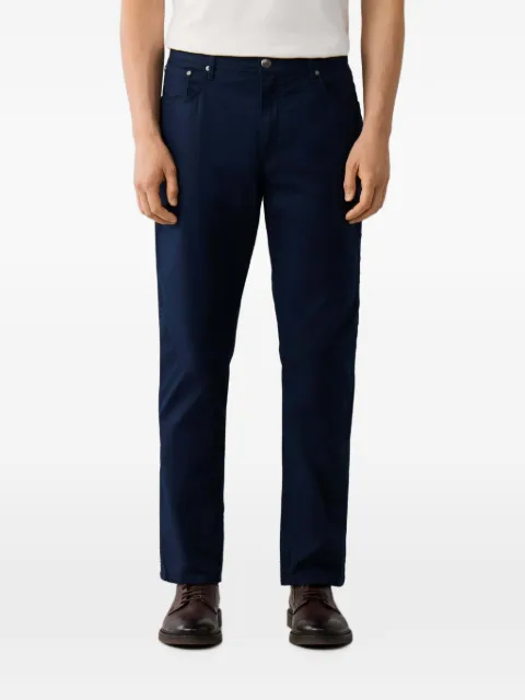 Hackett London Trinity 5 trousers Blue HM2100150