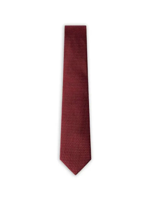Hackett London dot-motif tie Red HM0500130