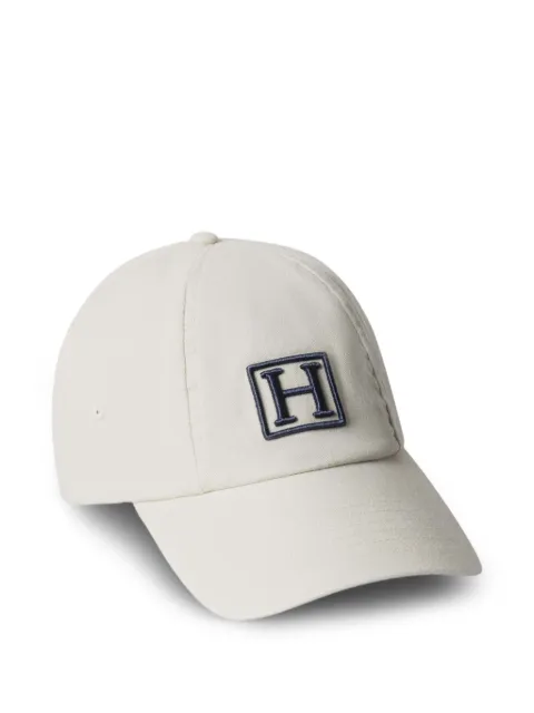 Hackett London logo-embroidered washed-effect baseball cap Neutrals HM0400093