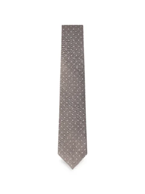 Hackett London dot-pattern tie Green HM0500139