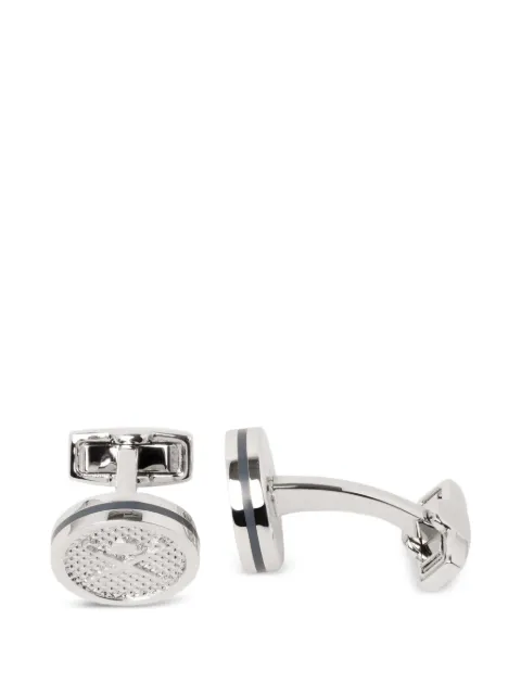 Hackett London Brolly Bowler cufflinks Silver HM1000024