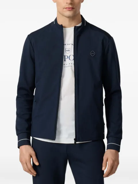 Hackett London HS Tech Track zip-up sweatshirt Blue HM5800114
