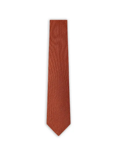 Hackett London solid twill tie Orange HM0500127