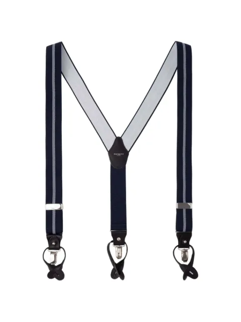 Hackett London striped braces Blue HM012479