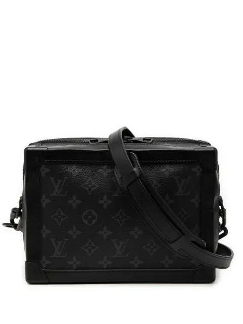 Louis Vuitton Pre-Owned 2019 Monogram Eclipse Soft Trunk crossbody bag Black DD9EWVJQ0LD8BJGA