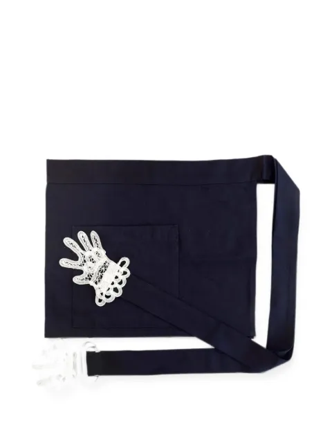 Gohar World Mini Lace Hands apron Blue MINILACEHANDSAPRON