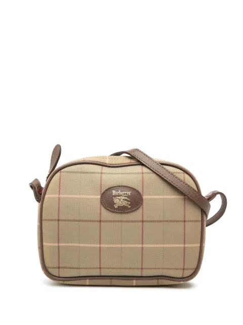 Burberry Pre-Owned 20th Century Vintage Check Canvas crossbody bag Brown ES1U1KC3HQ84WPXA