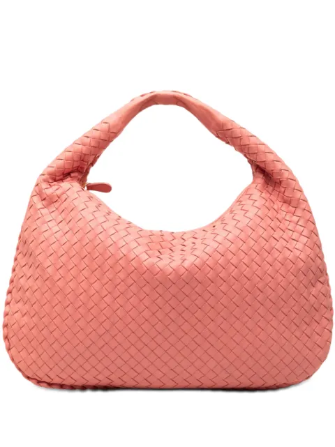 Bottega Veneta Pre-Owned 2010 Small Nappa Intrecciato Veneta hobo bag Pink O8Q531CQZ1U0201V