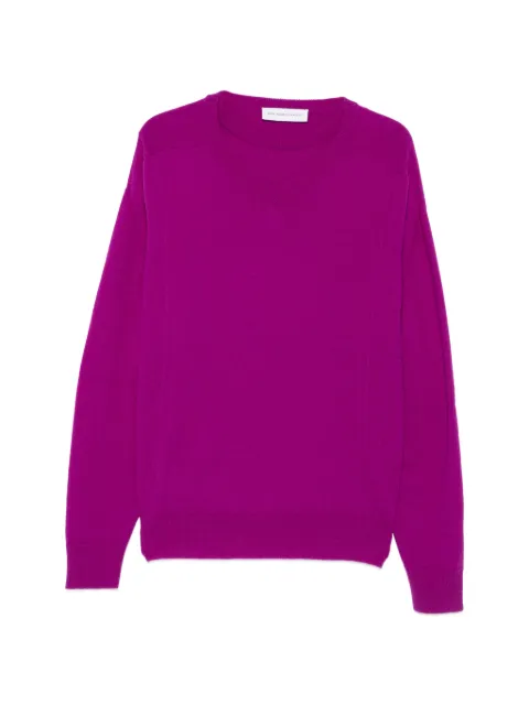 Marie Adam-Leenaerdt layered-neckline rib-trimmed cardigan Purple S6M40294550
