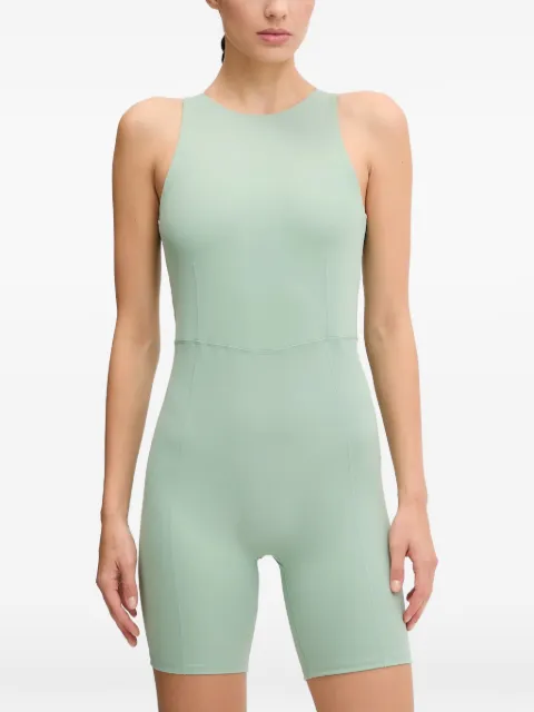 Casall cut-out sleeveless jumpsuit Green 25002