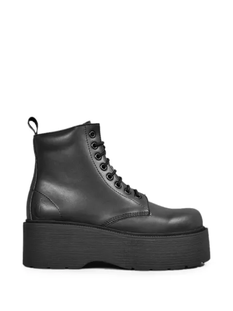 Altercore Adara platform lace-up boots Black ADARAVEGANBLK