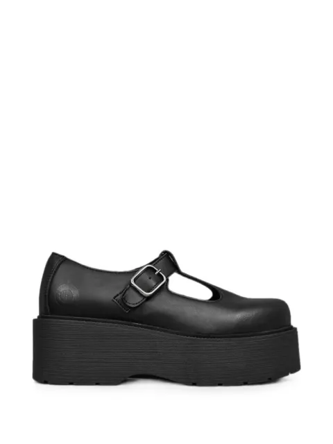 Altercore Blair T-bar platform shoes Black BLAIRVEGANBLALCK