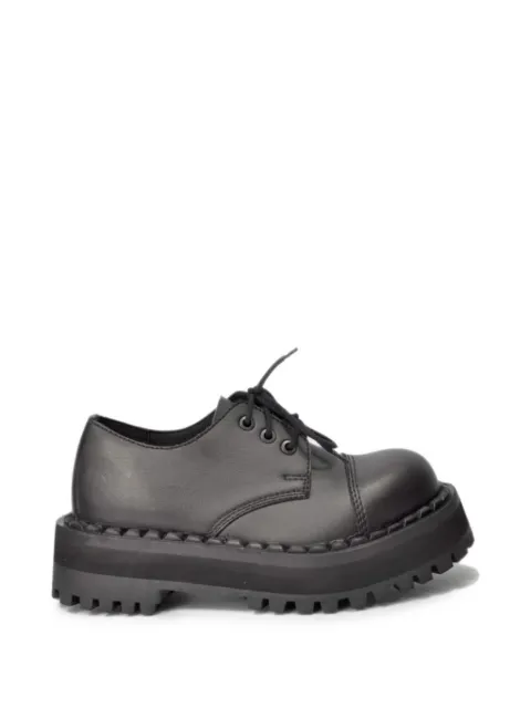 Altercore 354 platform derby shoes Black 354VEGAN