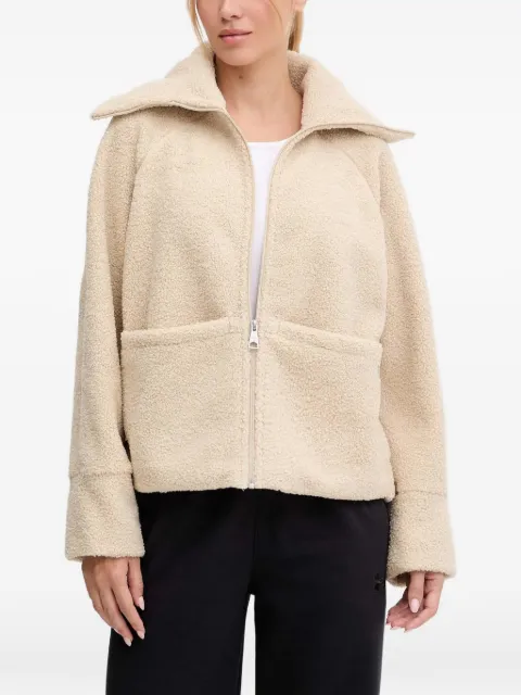 Casall sherpa zip-up jacket Neutrals 25200