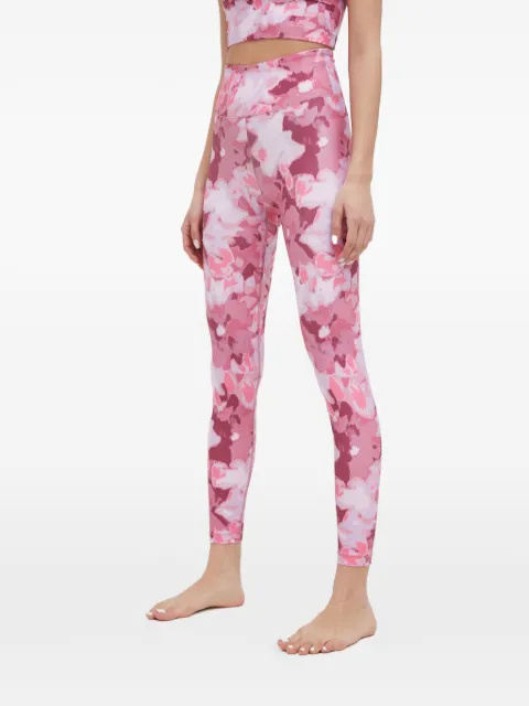 Casall abstract-print leggings Pink 23166