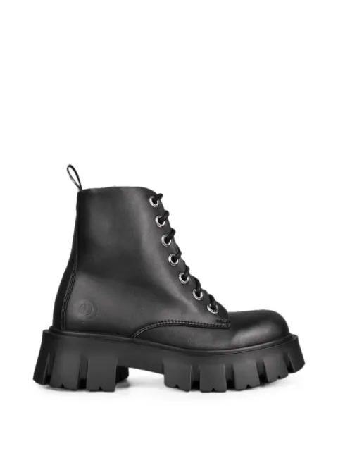 Altercore Bartel lace-up chunky-sole boots Black BARTELVEGAN