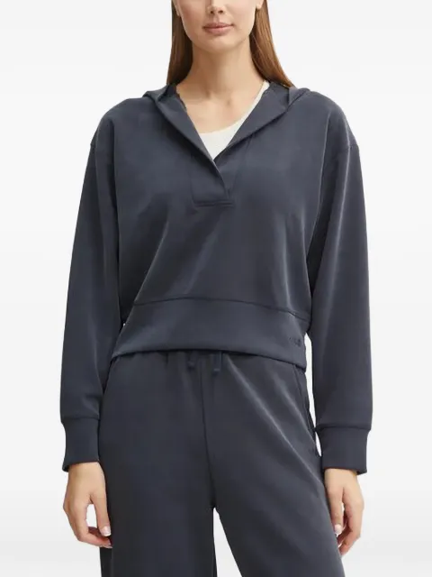 Casall Peachy V-neck hoodie Grey 24207