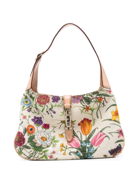 Gucci Pre-Owned 2000s Jackie Flora shoulder bag Neutrals GU1250BOJ