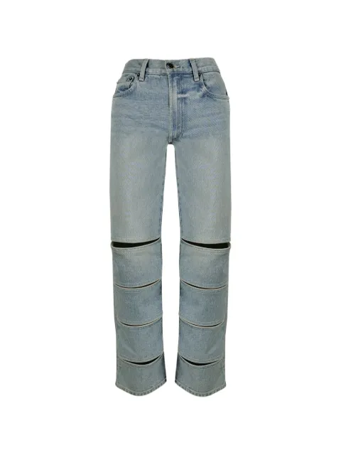 Contessa Mills Arcana cut-out jeans Blue CM00012LWS