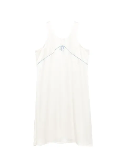 Marie Adam-Leenaerdt bow-detail sleeveless maxi dress White S6M60849000